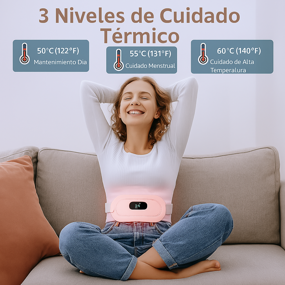 Cinturón Térmico Menstrual Masaje™