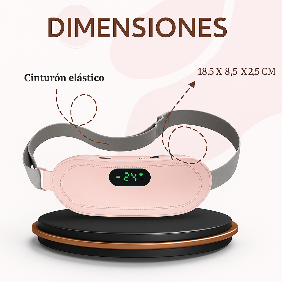 Cinturón Térmico Menstrual Masaje™