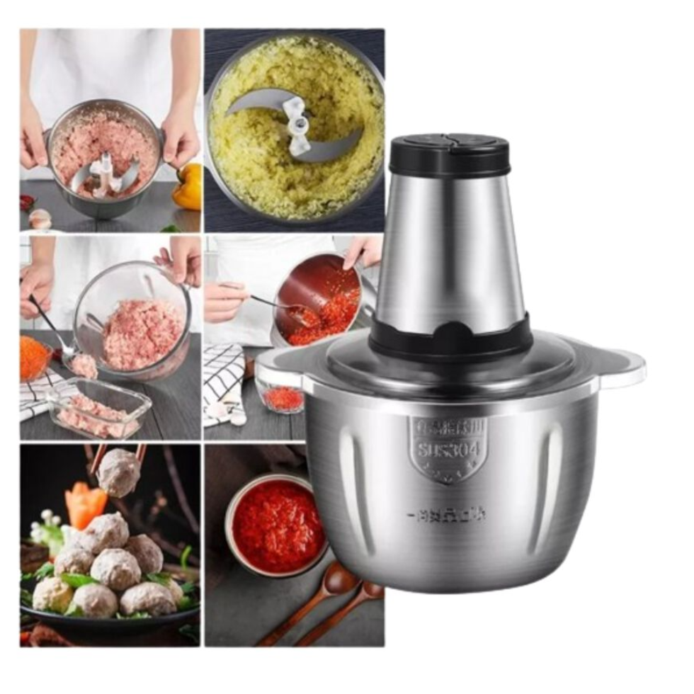 Picadora eléctrica ChefSteel de 2 velocidades