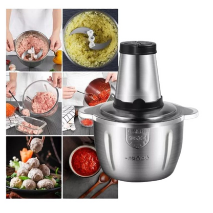 Picadora eléctrica ChefSteel de 2 velocidades